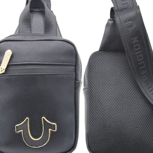 True Religion Tario Harness Messenger Bag - Picture 1 of 7